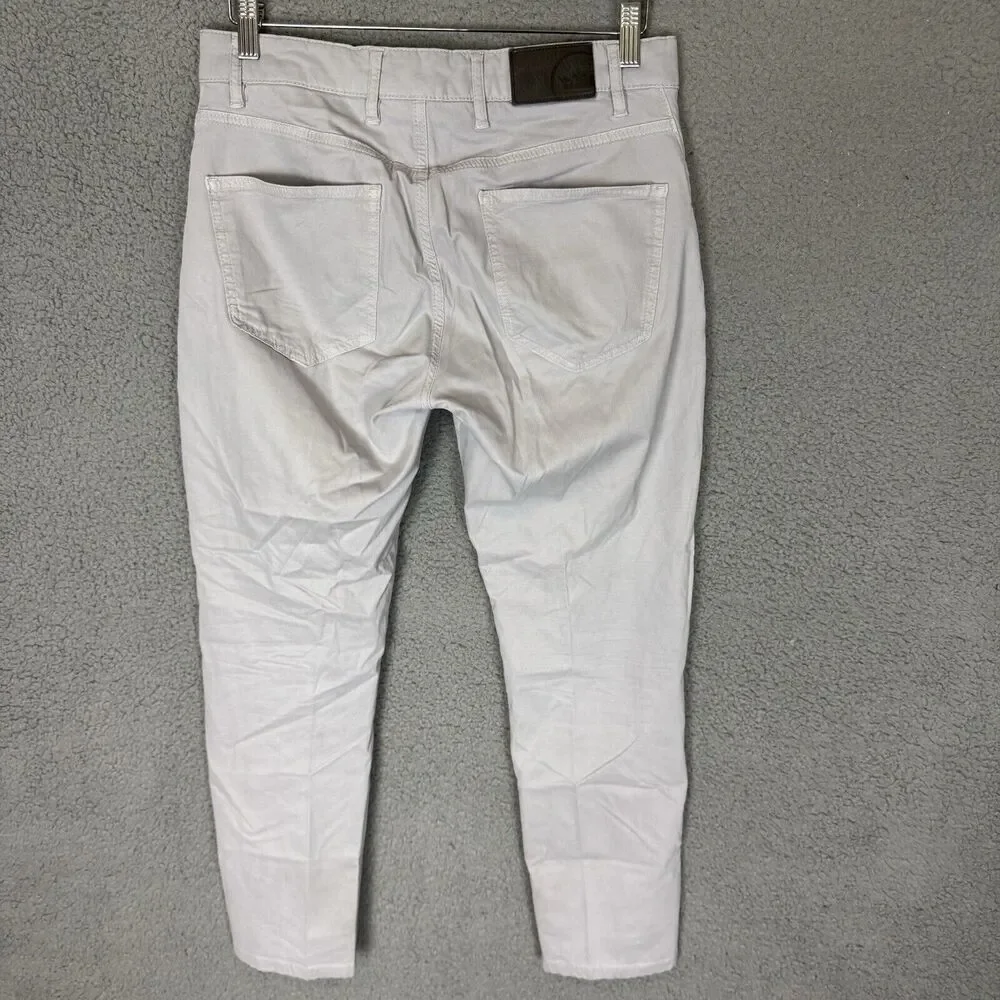 Peter Millar Pants Mens 32x27 Grey Collection‎ Chino Stretch Flat Front